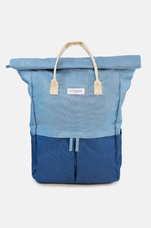 BACKPACK Large Light Blue & Navy