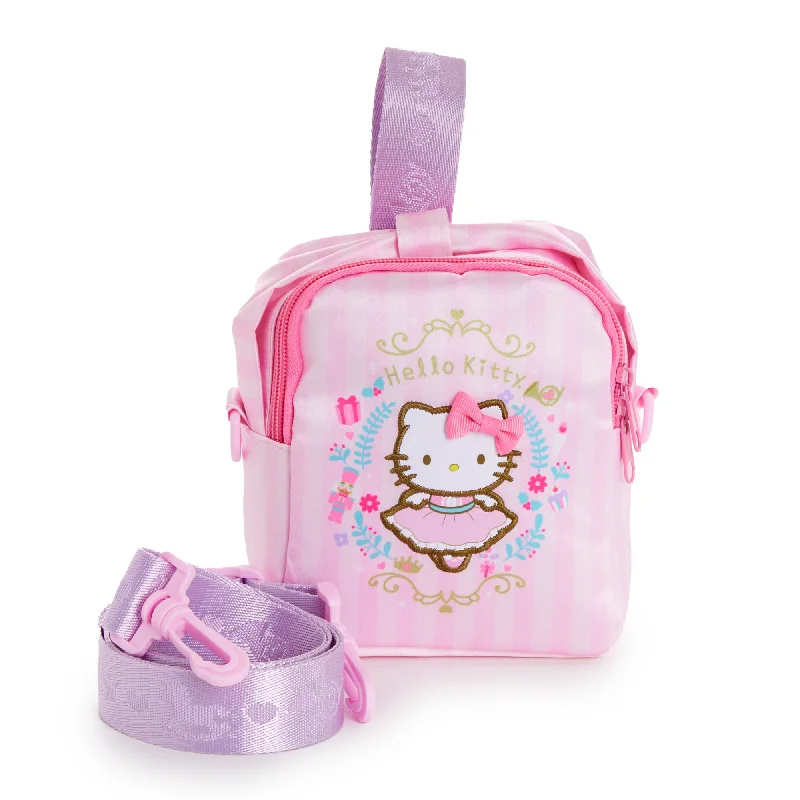 Hello Kitty Crossbody Pouch (Holiday Nutcracker Series)