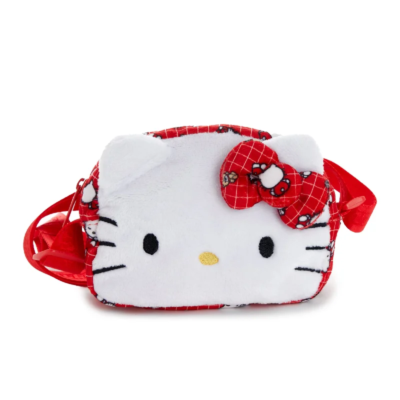 Hello Kitty Plush Crossbody Bag (Ruby Red Series)