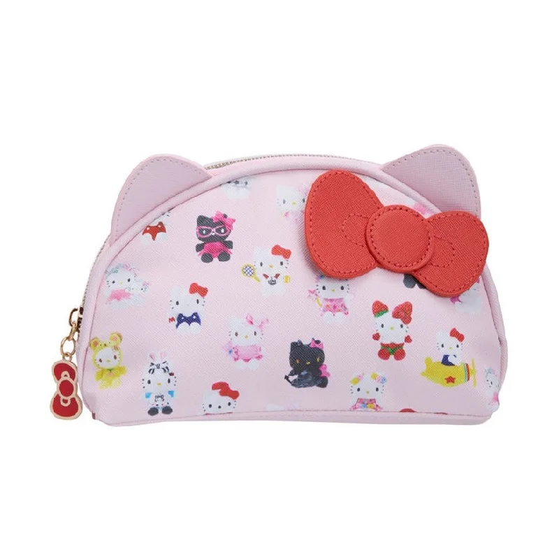 Hello Kitty Zipper Pouch (50th Anniversary Dress Series)