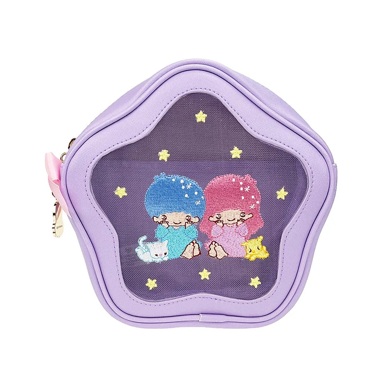 LittleTwinStars Mesh Zipper Pouch (Furry Friends Series)