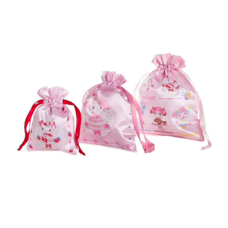 My Melody Drawstring Bag Set (Sweet Lookbook Series)