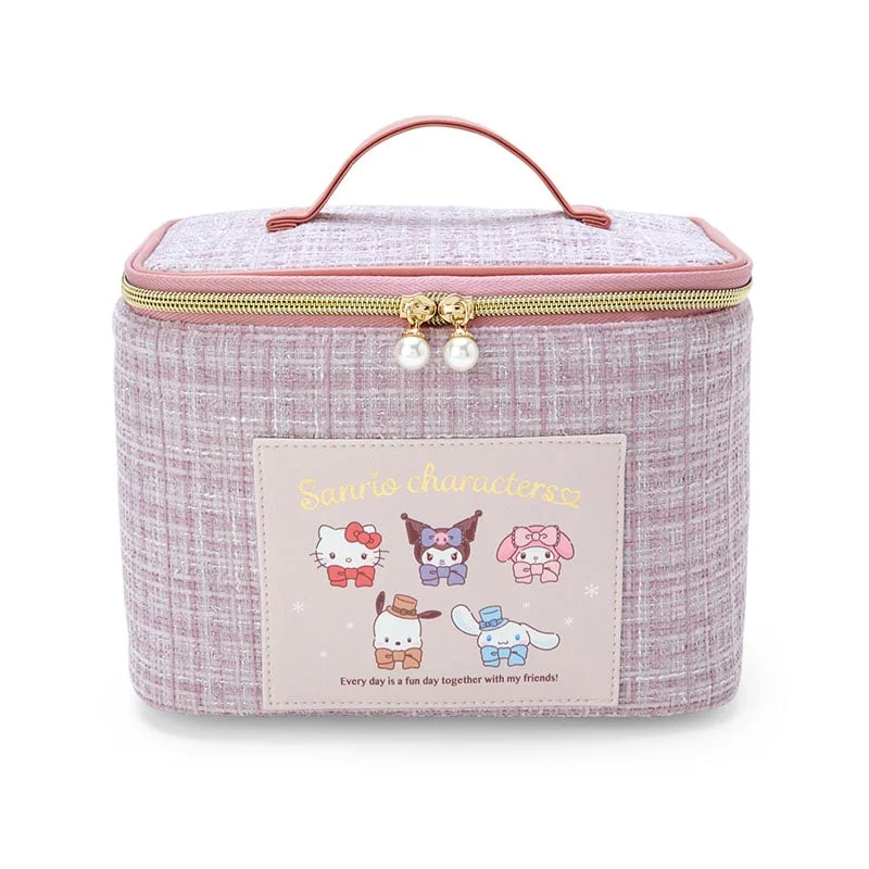 Sanrio Characters Cosmetic Pouch (Winter Tweed Series)