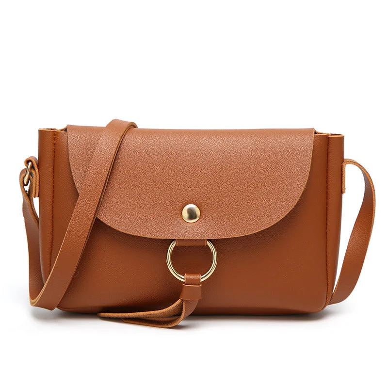 AnnaMouler New Fashion Ladies Shoulder Bag Brown