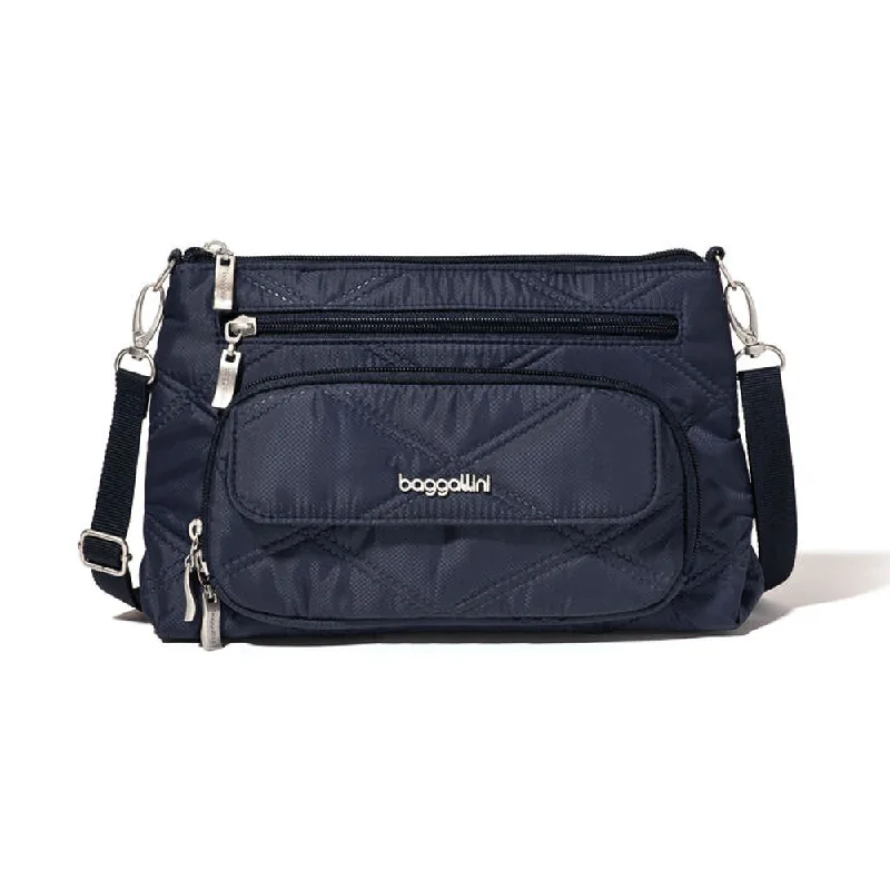 Baggallini Original Everyday French Navy Quilt Bagg (Women's)