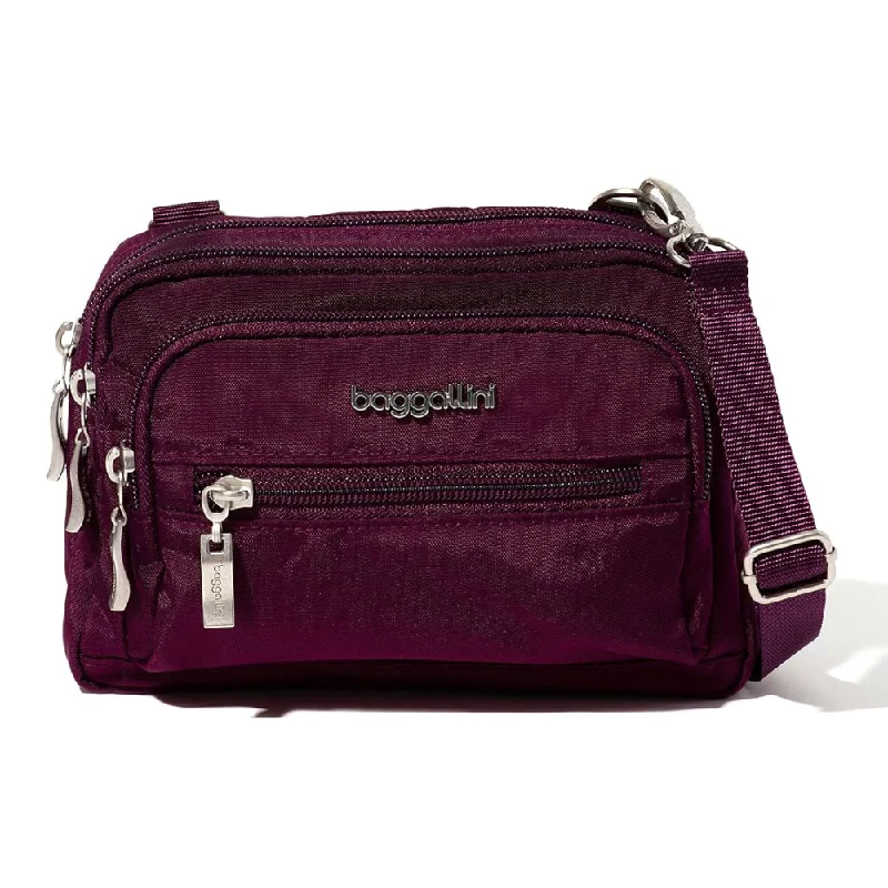 Baggallini Triple Zip Mulberry Bagg (Women's)