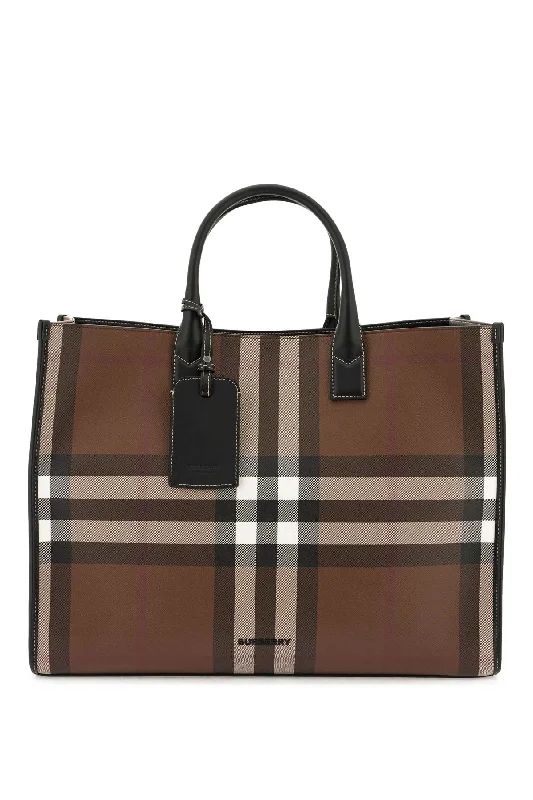 Burberry 'denny' tote bag