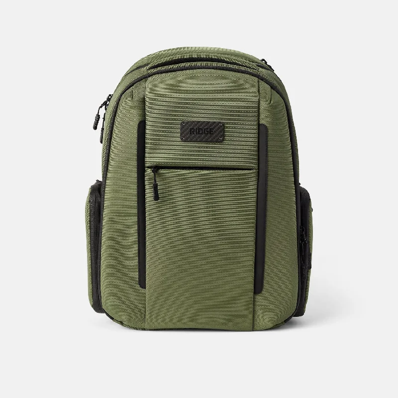 Ridge Commuter Backpack - Matte Olive