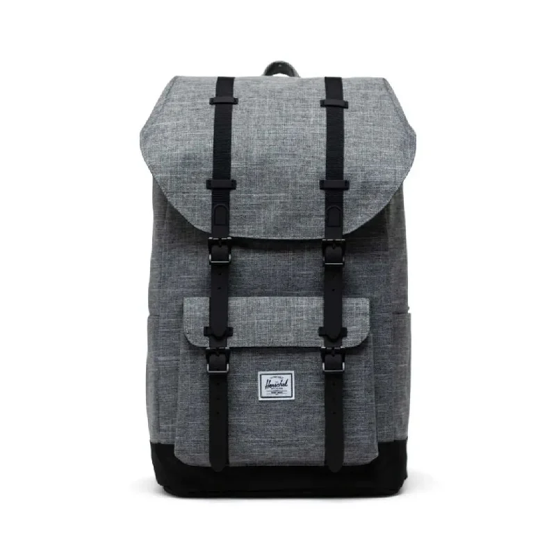 Eco Little America Backpack (Raven Crosshatch)