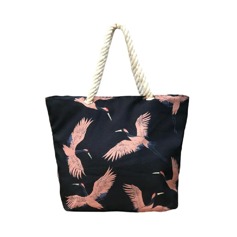 FLUTTER CANVAS TOTE