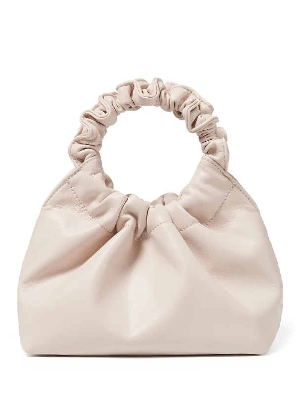 Gia Gathered Handle Pouch Bag