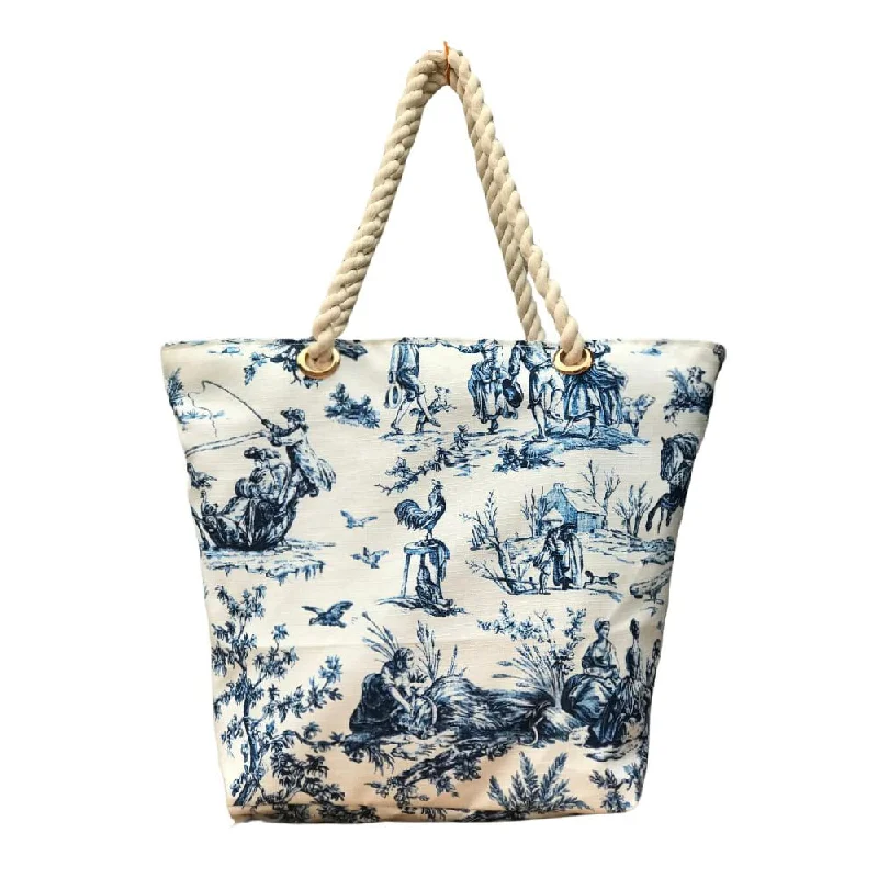 MEADOW CANVAS TOTE