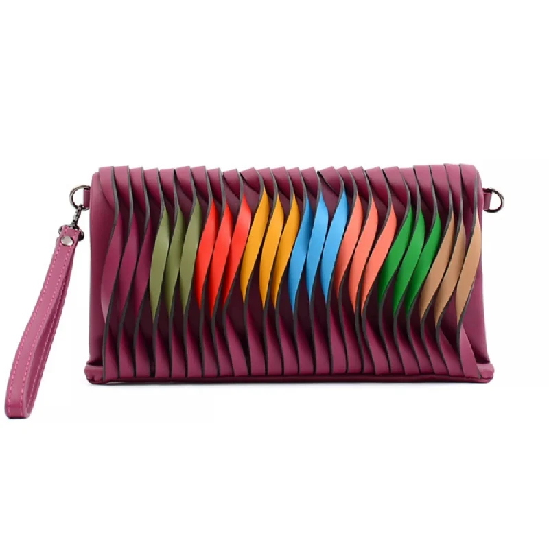 Mellow World Rainbow Twist Crossbody Wristlet (Women's)