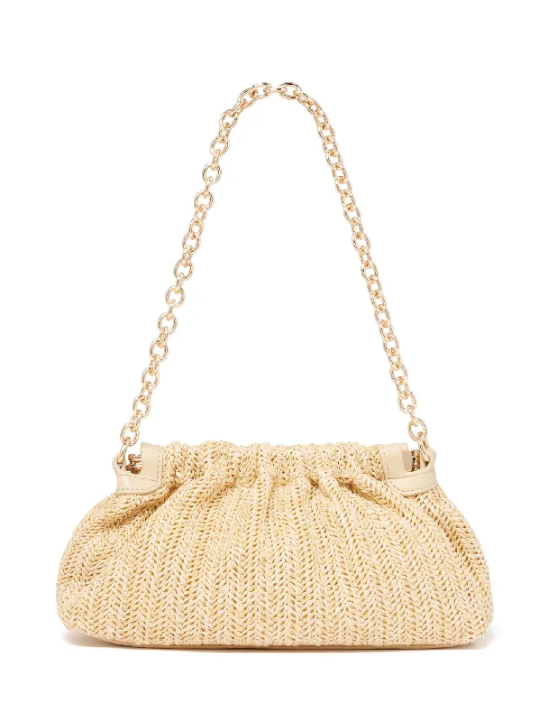 Nala Weave Chain Clutch