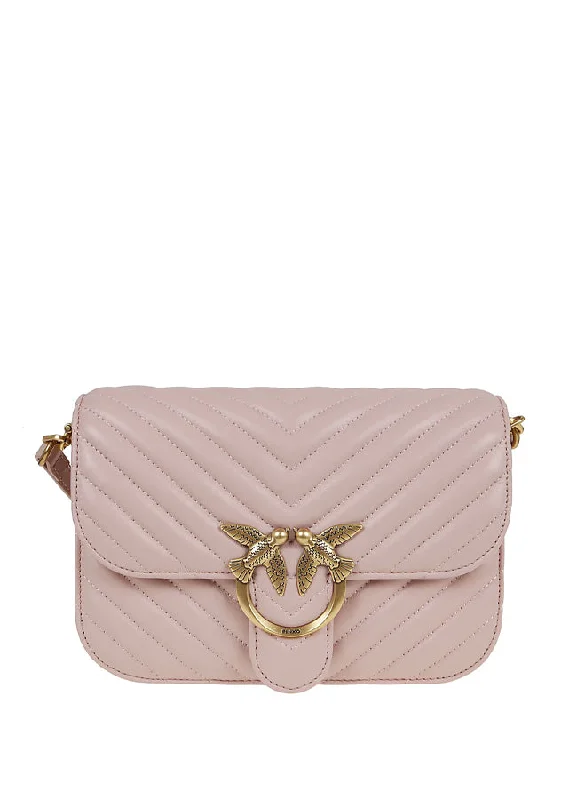 Pinko Love Bell Classic Chevron Bag