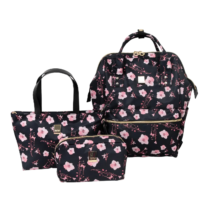 Posy 3Pc Casual Bag (Backpack, Tote & Pouch) - Final Sale