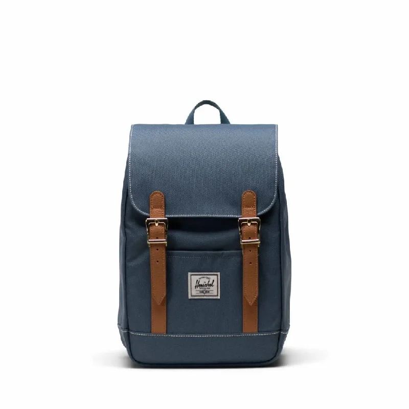 Retreat Small Backpack (Blue Mirage + White Stitch)