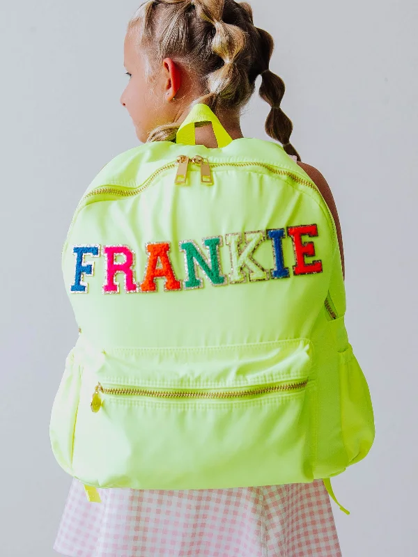 Retro Backpack - Neon Lights