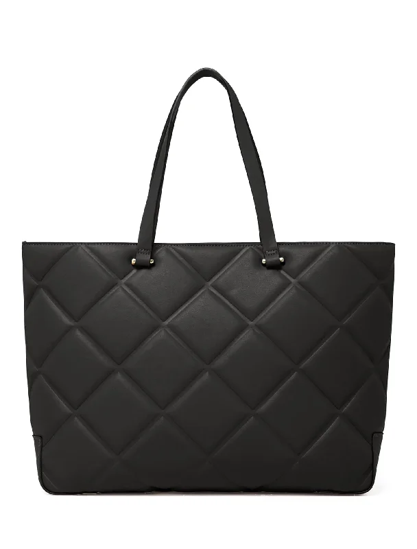 Riley Quilted Shopper Tote