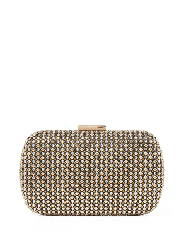 Sky Jewelled Round Clutch