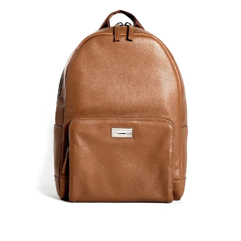 Stuart Backpack - Cognac Leather