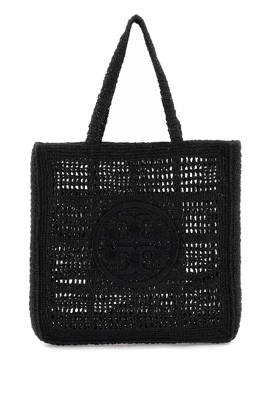 Tory burch crochet ella tote bag