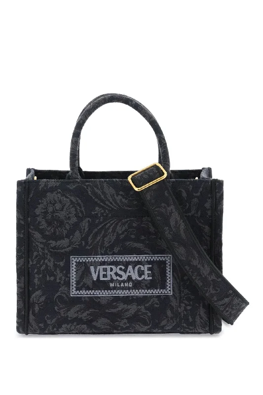 Versace athena barocco small tote bag