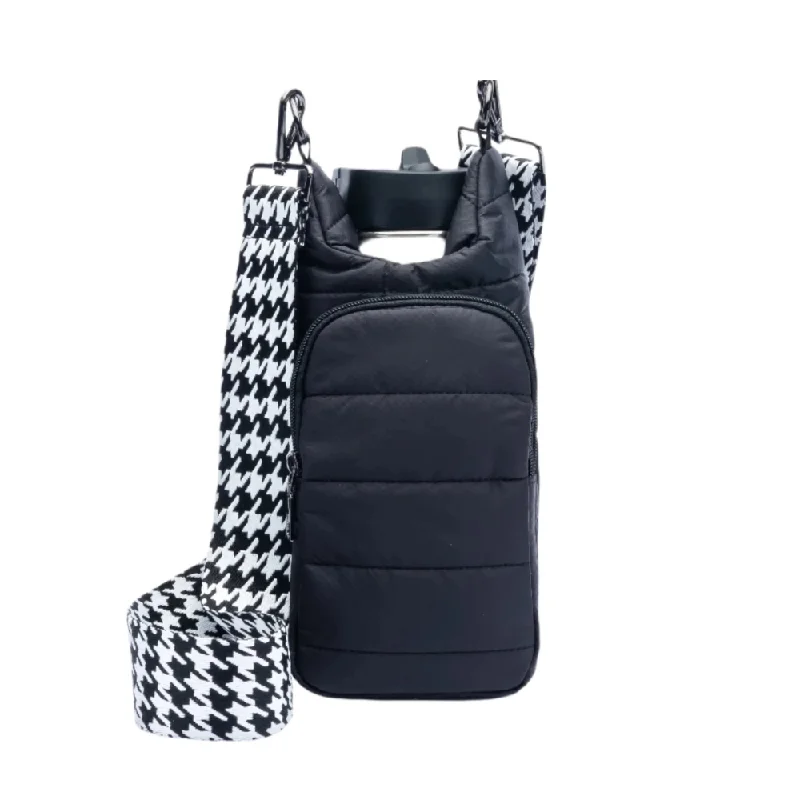 WanderFull Hydrobag Black Matte With Black/White Hounds Strap